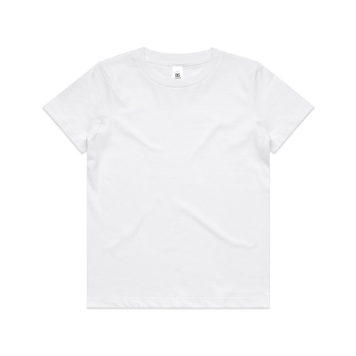 WHITE kids-staple-tee-white